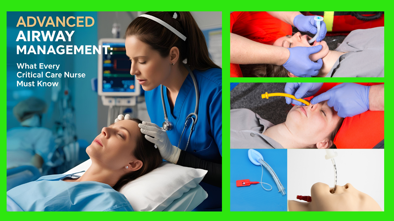 Advanced Airway Management: What Every Critical Care Nurse Must Know